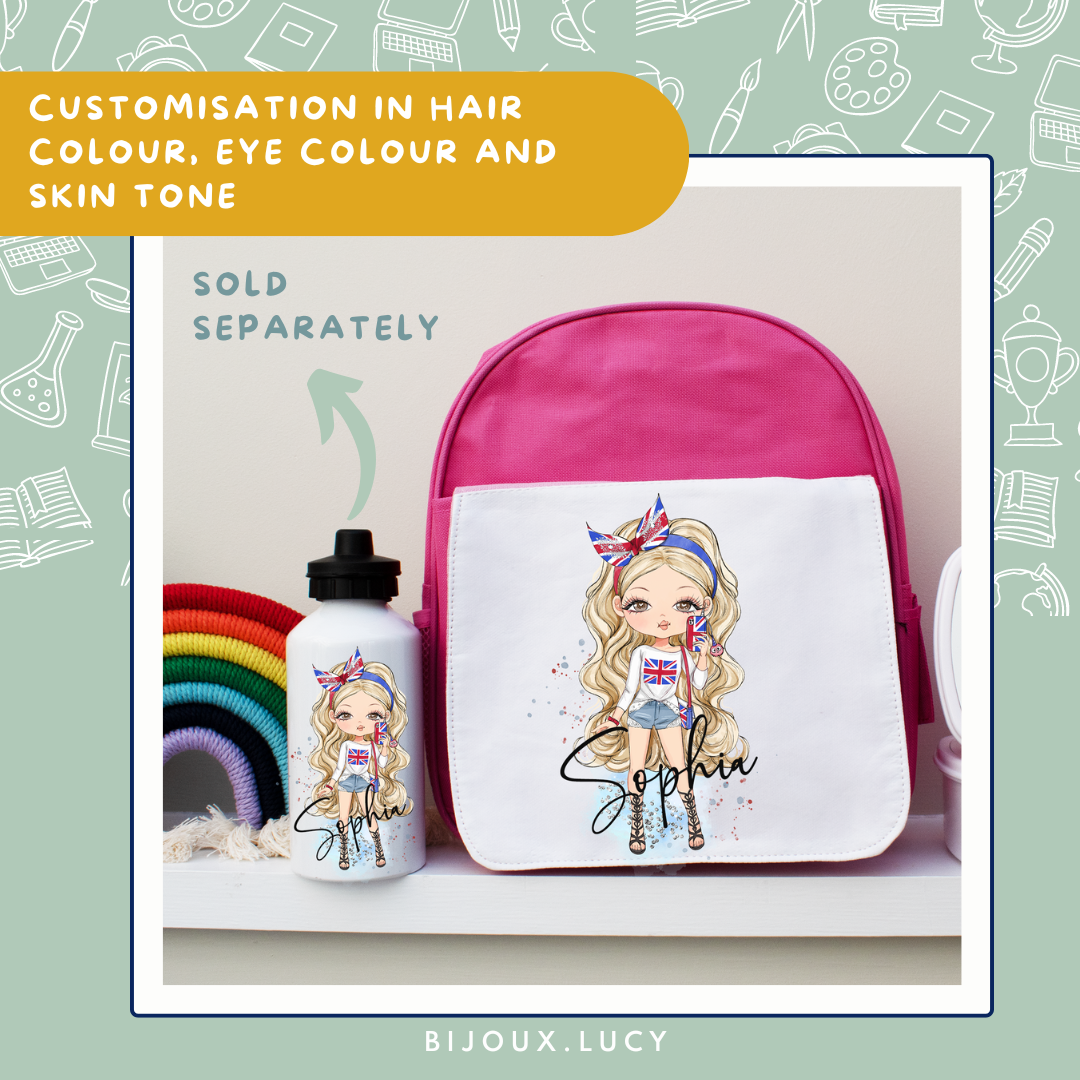 School Backpack for Girls - Bijoux Lucy