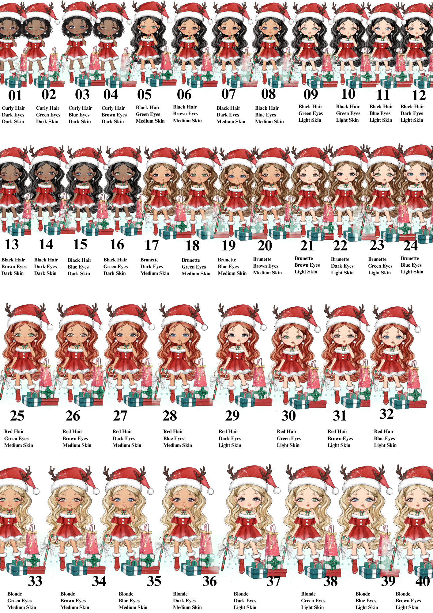 Personalised Christmas Pajamas for Kids