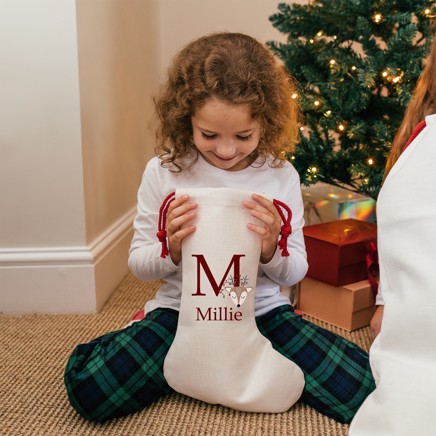 Personalised Initial Christmas Stocking