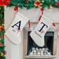 Custom Initial Christmas Stocking