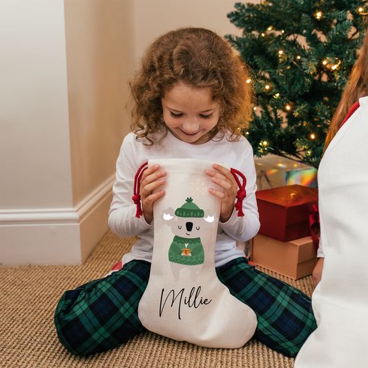 Personalised Koala Bear Stocking