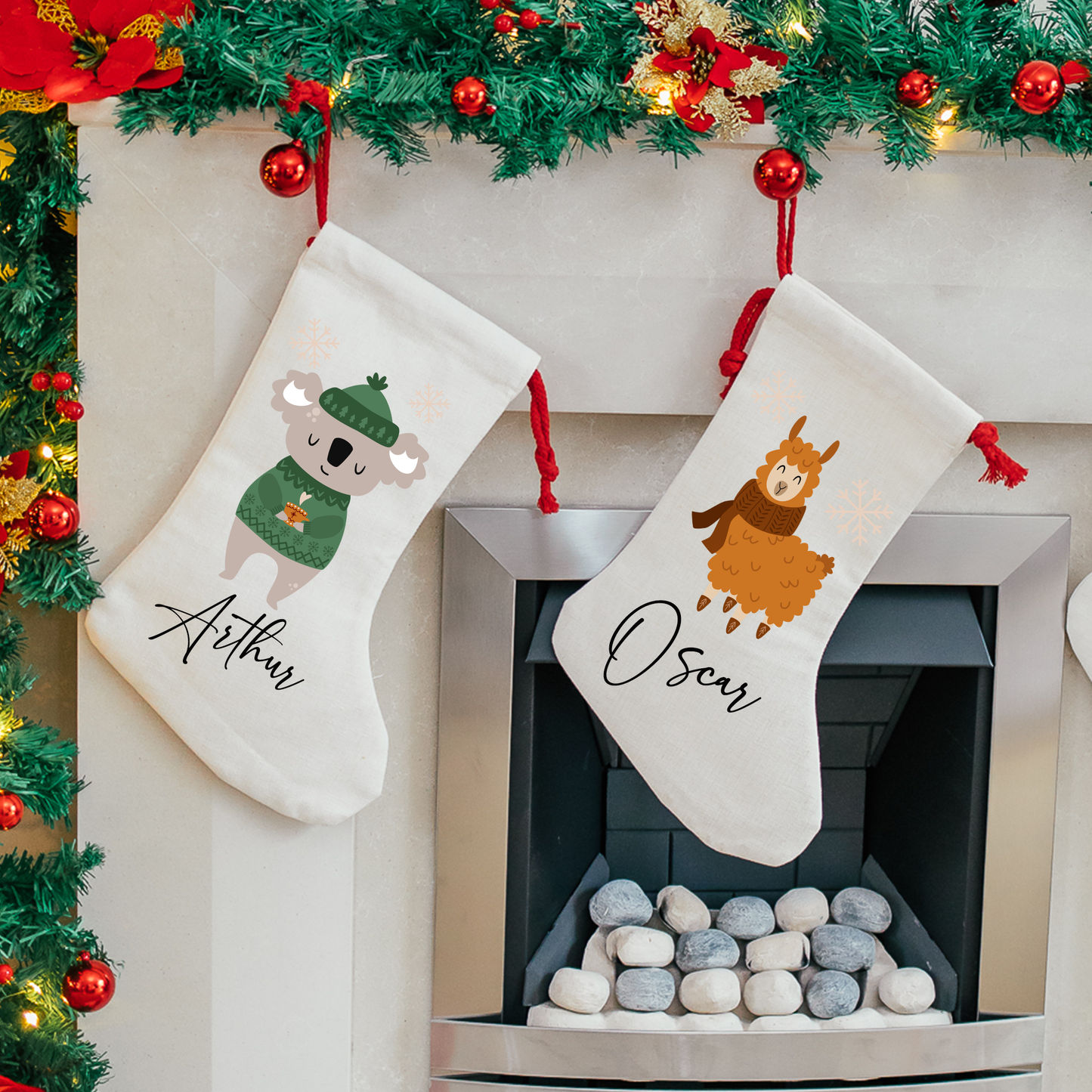 Llama Christmas Stocking