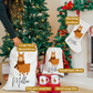 Custom Llama Print Christmas Stocking