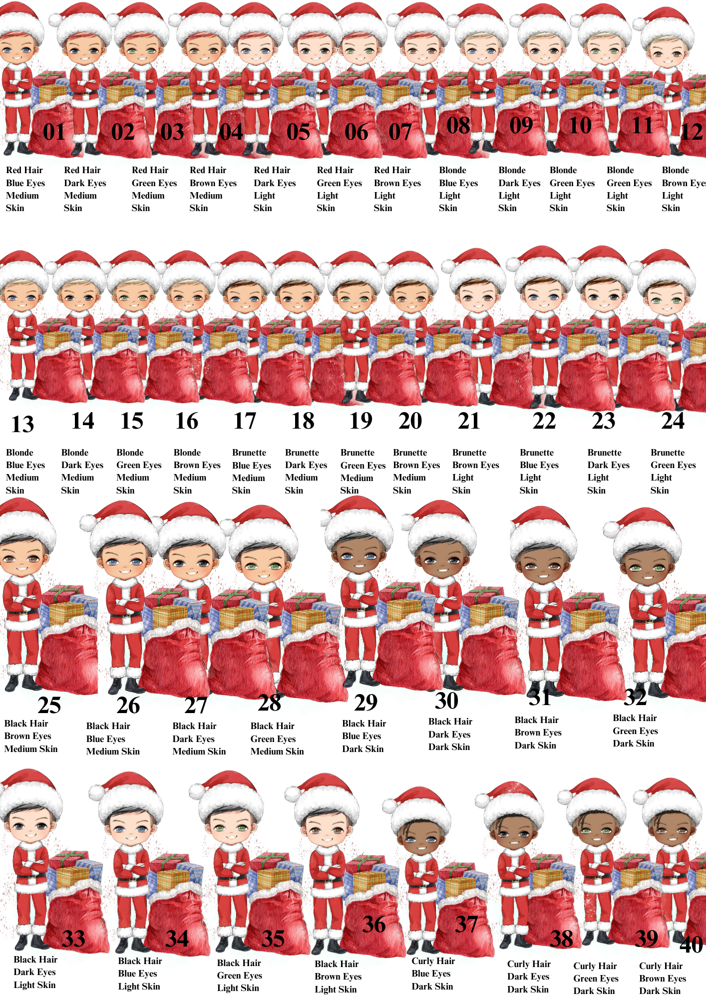 Personalised Christmas Pajamas for Kids