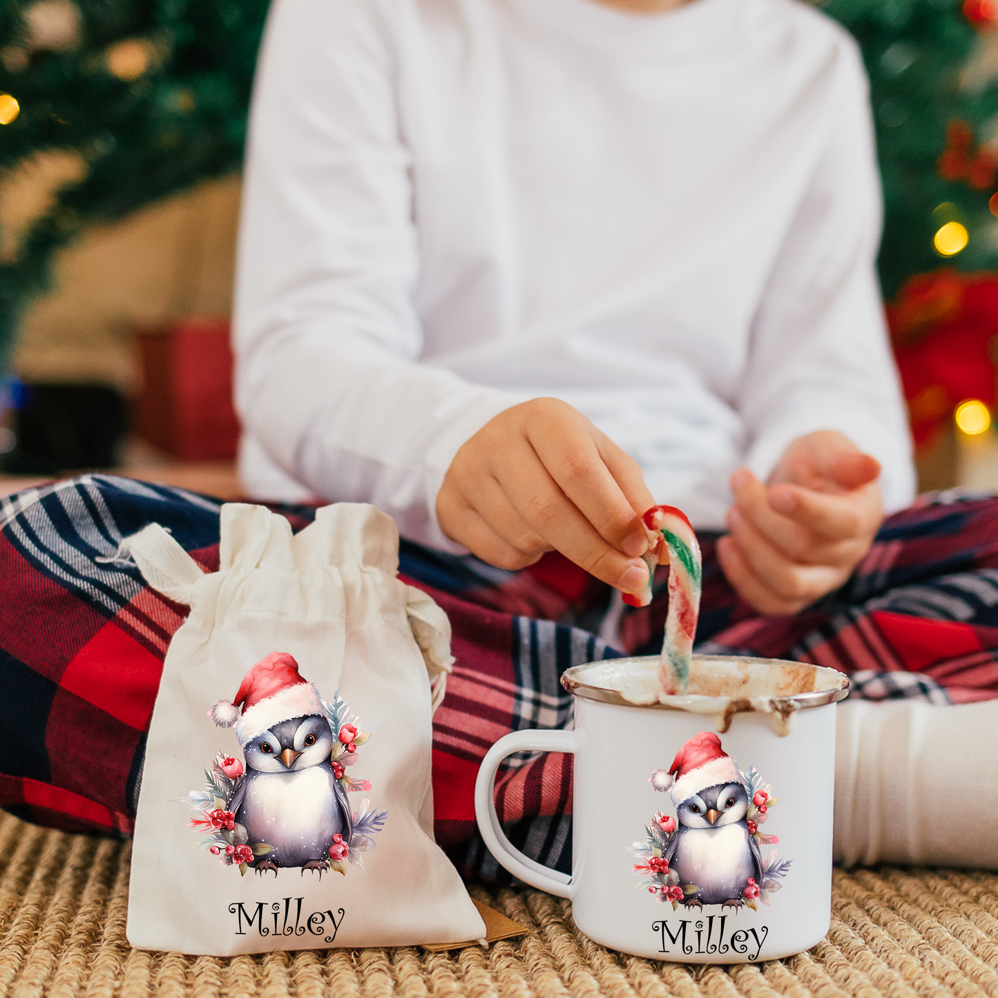 Personalised Christmas Hot Chocolate Mug