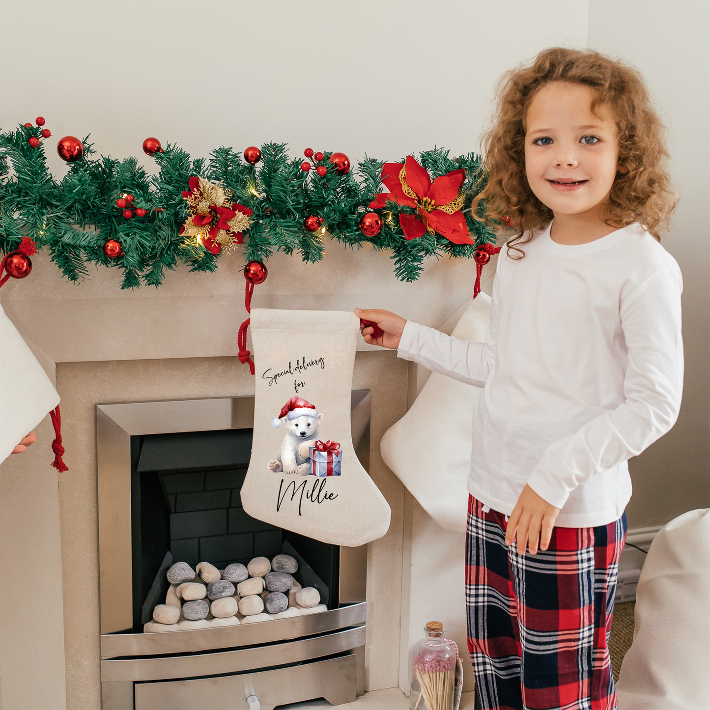 Personalised Polar Bear Stocking