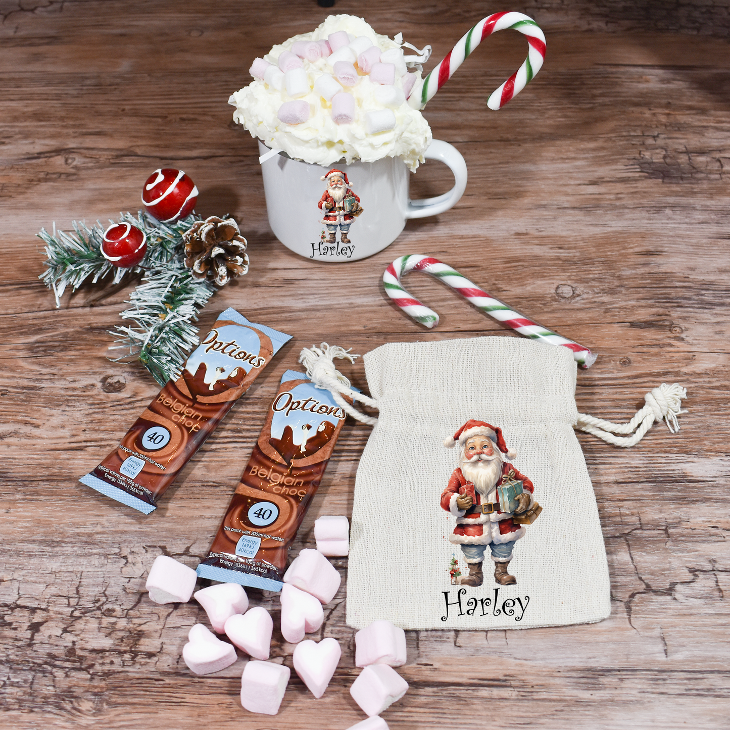 Personalised Hot Chocolate Kit