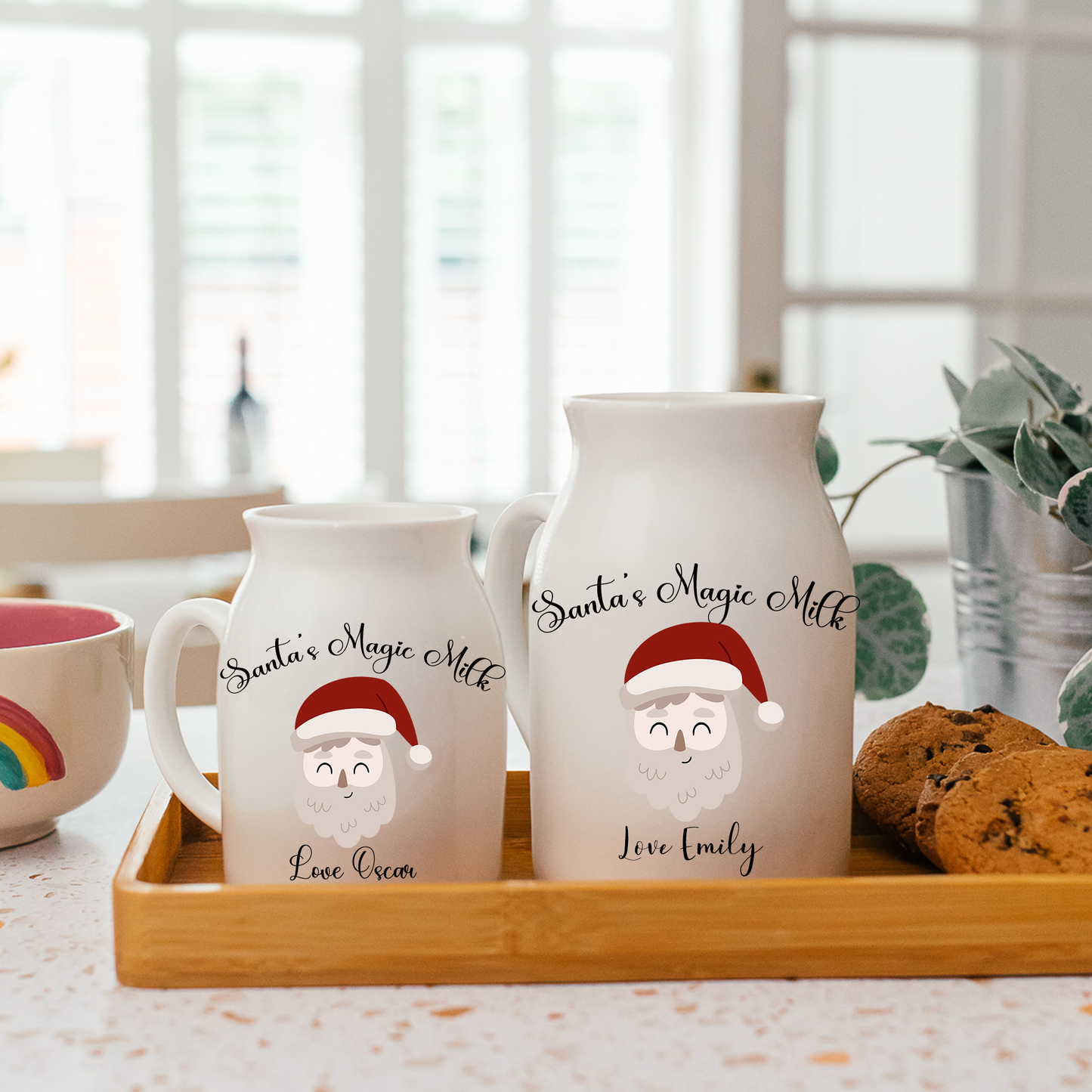 Custom Milk Jug for Santa
