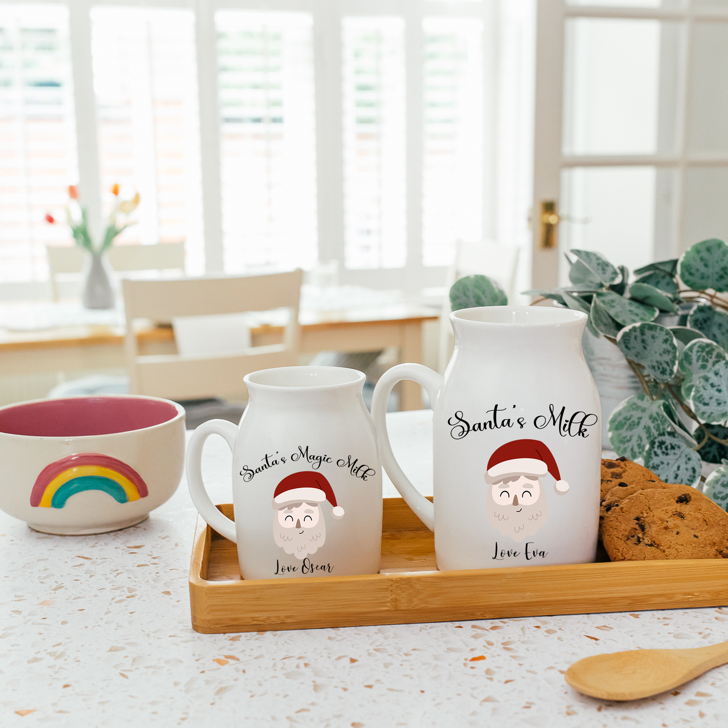 Custom Milk Jug for Santa