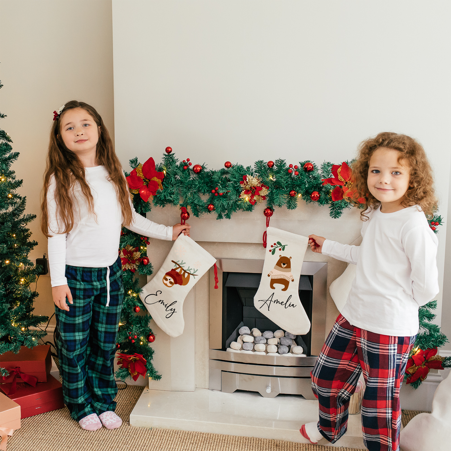 Personalised Sloth Stocking