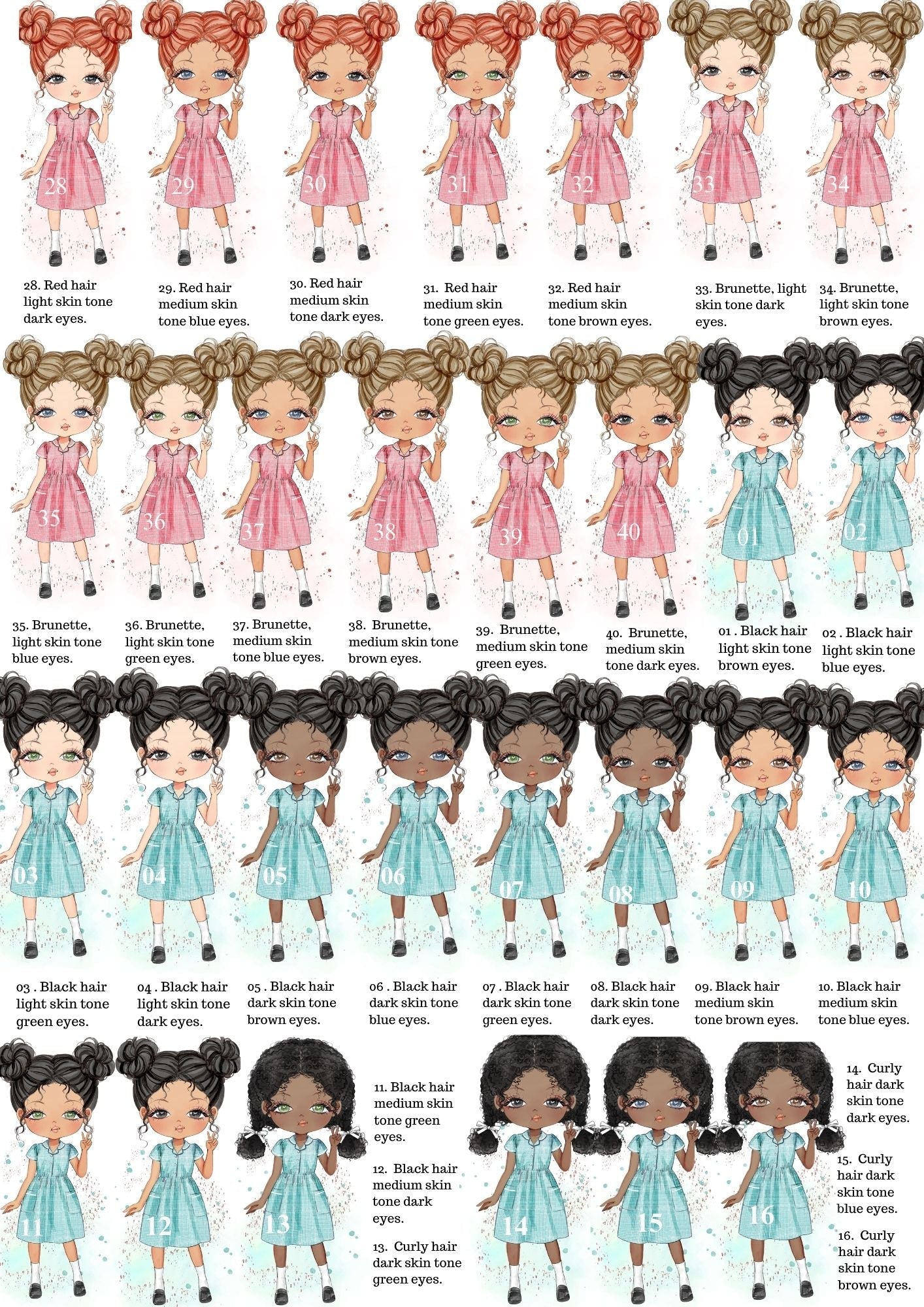 PE Bag for Girls - Bijoux Lucy