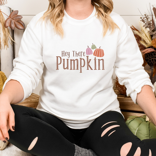 Hey There Pumpkin Sweatshirt, Fall Sweatshirt