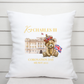 King Charles III Coronation Cushion, Limited Edition Pillow, Official Logo, Coronation 2023,Memorabilia - Bijoux Lucy