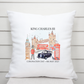 King Charles III Coronation Cushion, Limited Edition Pillow, Official Logo, Coronation 2023,Memorabilia - Bijoux Lucy