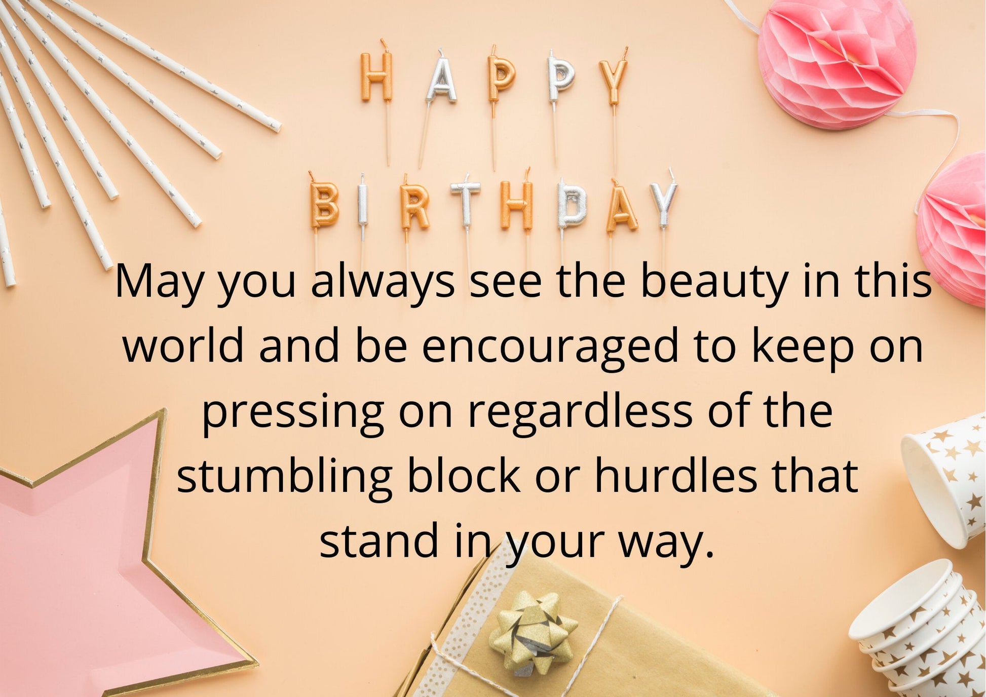 Rose Gold Birthday Gift. Rose Gold Birthday Candle Box, Gift for Friends. Gifts for Mom. Gift Box with Ribbon. Personalised Birthday Candle - Bijoux Lucy