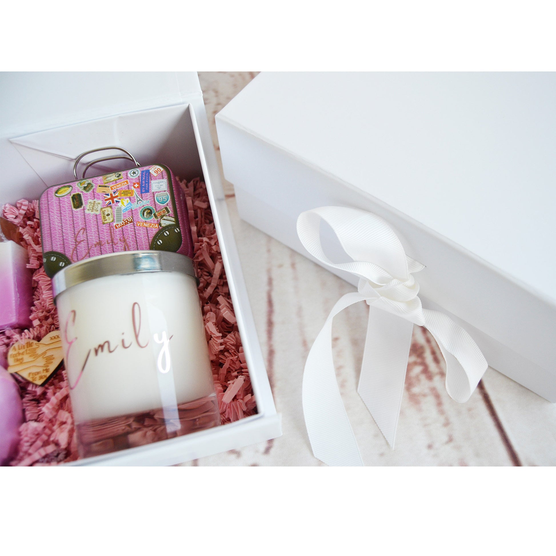 Personalised Sister Birthday Gift Box, Rose Gold Sister Gift Box, Beauty Filled Gift Boxes, Thinking of You,Happy Birthday Sister - Bijoux Lucy