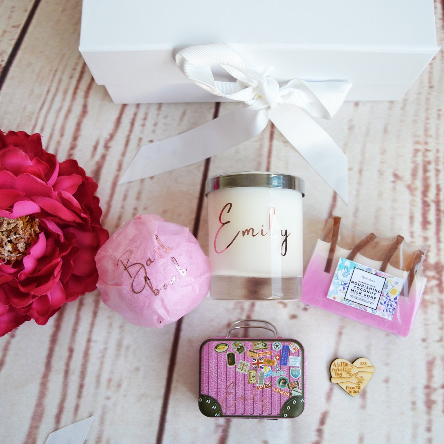 Nurse Appreciation Gift Gift Box Set: Nurse Graduation, Nurse Week, Nurse Thank you Gift, NHS Gift, Nurse appreciation gift, Relaxation gift - Bijoux Lucy